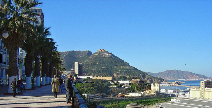 Le front de mer à Oran