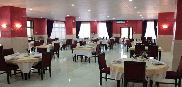 Le restaurant de l'hôtel Maghreb El Arabi à Belgaïd (Oran)